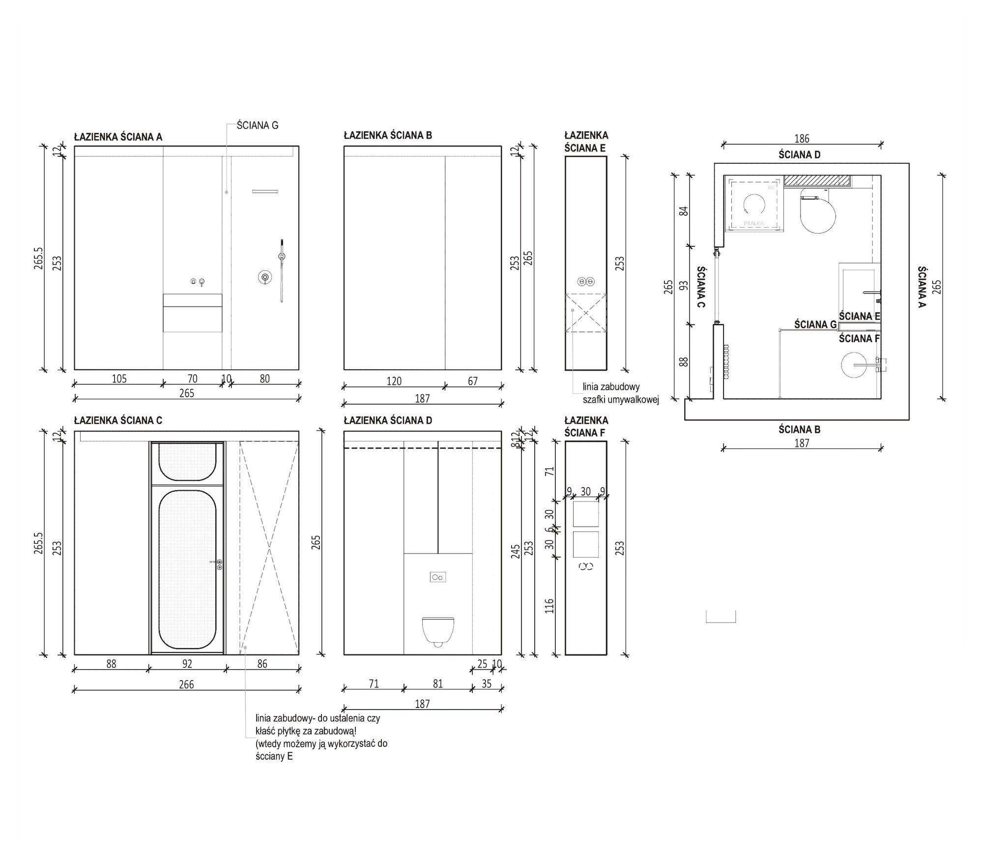 Rysunek 2.2: łazienka, ściany i płytki